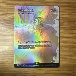 2025 Magic MTG Final Fantasy The Ages Princess Sarah Foil Rare FF1 #0015 - Image 2