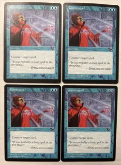 4x Counterspell Tempest - Playset LP /MP - MTG Blue Counter Spell Commander EDH - Image 1