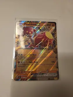 Pokemon Medicham EX 80/142 Stellar Crown Near Mint Condition - Image 1