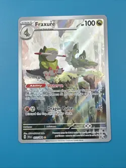 Pokemon- Fraxure (Holo) 077/064 Shrouded Fable / NM - Image 3