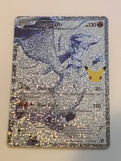Pokemon Card TCG - Reshiram 113/114 Zekrom Celebrations Classic Collection C82 - Image 1
