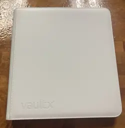 Vault X White Edition 12 Pocket Exo-Tec Zip Binder - Used - VaultX Pokemon - Image 2