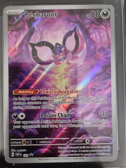 2024 POKEMON SVP POKEMON CENTER SHROUDED FABLE ETB PROMO #129 PECHARUNT CGC 10 - Image 3