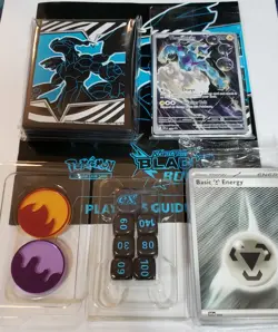 Pokemon Black Bolt And White Flare Accessories & Promo - No ETB Box & No Packs - Image 1