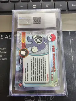 Poliwrath 2000 Topps Chrome Pokemon T.V. Animation #62 CGC 10 - Image 2
