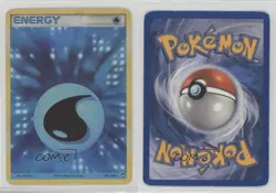 Water Energy Reverse Foil Pokemon EX Power Keepers #105 2007 3bs - Image 3