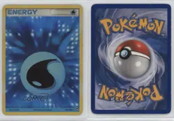 Water Energy Reverse Foil Pokemon EX Power Keepers #105 2007 0l4h - Image 3
