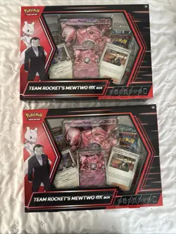 Destined Rivals Pokemon TCG Team Rockets Mewtwo EX Box Sealed - Image 1