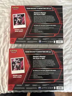 Destined Rivals Pokemon TCG Team Rockets Mewtwo EX Box Sealed - Image 2