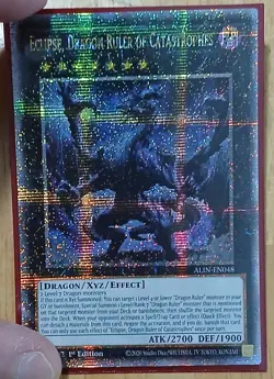 Yugioh Eclipse, Dragon Ruler of Catastrophes Quarter Century - Image 1
