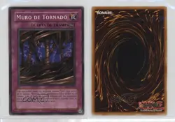Tornado Wall Spanish YuGiOh Dark Beginning 1 #DB1-SP226 2004 0ez5 - Image 3