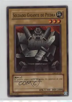 Giant Soldier of Stone Spanish YuGiOh Dark Beginning 1 #DB1-SP124 2004 0ez5 - Image 1