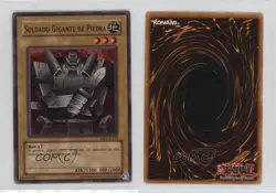 Giant Soldier of Stone Spanish YuGiOh Dark Beginning 1 #DB1-SP124 2004 0ez5 - Image 3