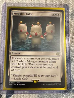 Moogles Valor Magic the Gathering Final Fantasy MTG - Image 1