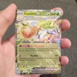 Espathra ex 006/091 Sv: Paldean Fates Holo Pokemon Card TCG - Image 1