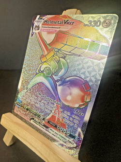 Melmetal VMAX Rainbow Secret Rare 080/078 Card NM Pokemon Go TCG - Image 2