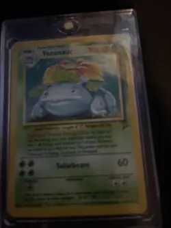 Pokemon TCG Venusaur Holo Rare Card 18/130 Base Set 2 - Image 1