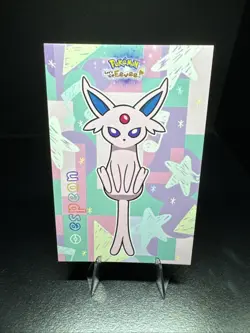 NON TCG POKEMON LET’S GO EEVEE CARD DATABASE ESPEON - Image 1
