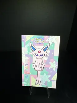 NON TCG POKEMON LET’S GO EEVEE CARD DATABASE ESPEON - Image 2