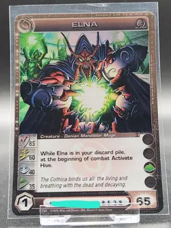 Chaotic Card : Elna Forged Unity First Edition Super Rare Creature - Image 1