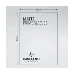 GameGenic Card Protection Matte Double Sleeving Pack - Black (100) New - Image 2