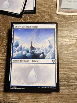 40 - Regular Basic Lands Island Mixed Set MTG Random & Free Rare Or Mythic Card - Image 1