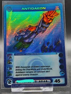Chaotic Card : (2/5 Max) Antidaeon DOP Promo First Edition Creature Ripple Foil - Image 1