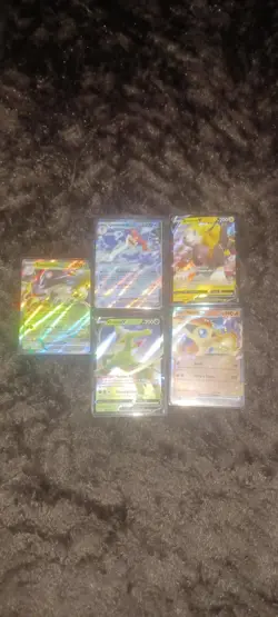 Pokemon TCG Holo Rare EX 5 Card Lot 1 - Image 1