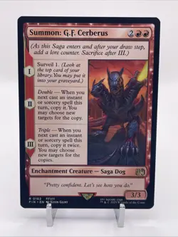 MTG | Final Fantasy | Summon: G.F. Cerberus | Regular | US Seller - Image 1