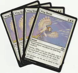 ✪ 4 MAGIC The Gathering WING SHARDS White Instant MTG PLAYSET MH1/EN 2019 - Image 1