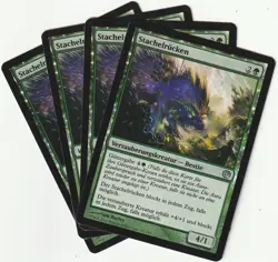✪ 4 MAGIC: The Gathering STINGBACK Enchantment Creature MTG PLAYSET - Image 1