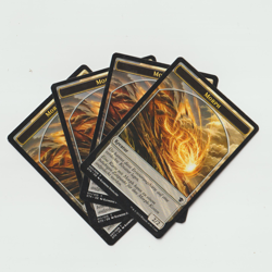 ✪ 4 Magic The Gathering Morph Creature Token | MTG | RAYMOND SWANLAND - Image 1