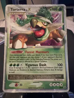 Torterra LV.X DP09 LP | DP: Black Star Promos | Pokemon TCG Promo Holofoil HP - Image 1