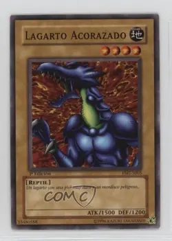 Armored Lizard Spanish 1st Ed. YuGiOh Metal Raiders #PMT-S005 2002 0ez5 - Image 1