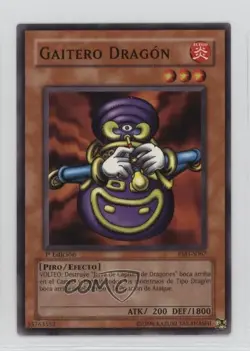 Dragon Piper Spanish 1st Ed. YuGiOh Metal Raiders #PMT-S067 2002 0ez5 - Image 1