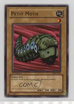 Petit Moth Spanish 1st Ed. YuGiOh Metal Raiders #PMT-S023 2002 0ez5 - Image 1