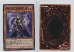 Elegy the Melodious Diva 1st Ed. YuGiOh The New Challangers #NECH-EN006 0g4 - Image 3
