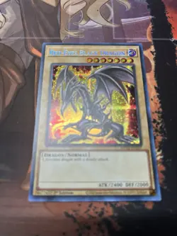 *** RED-EYES BLACK DRAGON *** PRISMATIC SECRET RARE ALTERNATE ART (MP22) YUGIOH! - Image 1