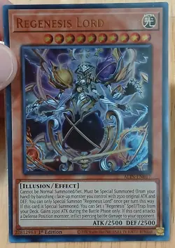 Yugioh Regenesis Lord Ultra Rare - Image 1