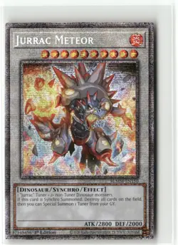 Yugioh Jurrac Meteor Starlight Rare BLMM-EN150 NM 1st Ed - Image 1