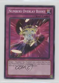 Numbers Overlay Boost 1st Ed. YuGiOh Shadow Specters #SHSP-EN071 0g4 - Image 1