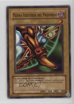 Left Leg of the Forbidden One Spanish YuGiOh Dark Beginning 1 #DB1-SP136 0ez5 - Image 1