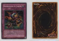 Chain Destruction Spanish YuGiOh Dark Beginning 1 #DB1-SP070 2004 0ez5 - Image 3