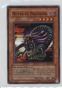 Nuvia the Wicked Spanish YuGiOh Dark Beginning 1 #DB1-SP216 2004 0ez5 - Image 1
