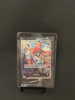 One Piece SHANKS OP09-001 - Promo Card PSA Limited Edition July 2025 Sealed Mint - Image 1