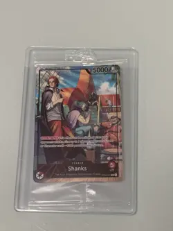 One Piece SHANKS OP09-001 - Promo Card PSA Limited Edition July 2025 Sealed Mint - Image 2