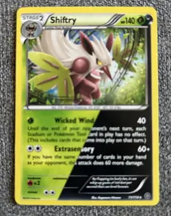 Shiftry 11/114 XY Steam Siege Cosmos Holo Rare Pokemon Card TCG English NM - Image 1