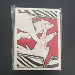 Reshiram Card Sleeves -Pokemon TCG White Flare ETB - 64 Card Sleeves (1 removed) - Image 2