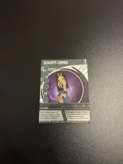 Bakugan DOOM CARD Green Ability Card -FOIL- 2008 BA178-AB-SM 46/48 Chrome - Image 1