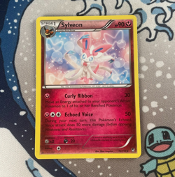 Sylveon 72/111 Rare Non Holo XY Furious Fists Pokemon Card 2014 LP - Image 1
